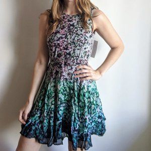 NWT French Connection Mini Floral Sleeveless Dress